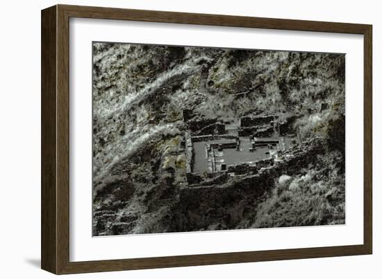 Synagogue at Gamla, 2016-Joy Lions-Framed Giclee Print