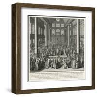 Synagogue Dedication, Picart-C du Bose-Framed Art Print