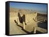 Synagogue, Masada, UNESCO World Heritage Site, Israel, Middle East-Simanor Eitan-Framed Stretched Canvas