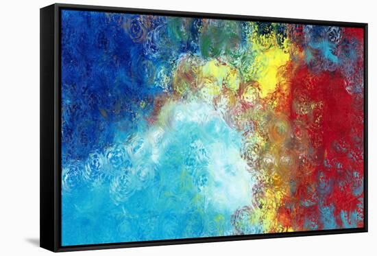 Synchronicity 9-Hilary Winfield-Framed Stretched Canvas