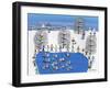 Synchronized Snowmen-Gordon Barker-Framed Giclee Print