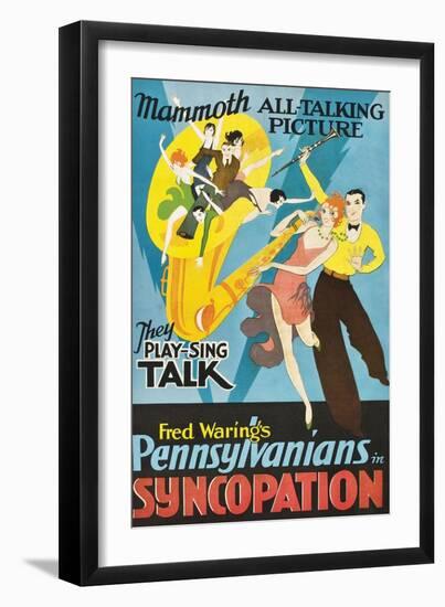 Syncopation-null-Framed Art Print