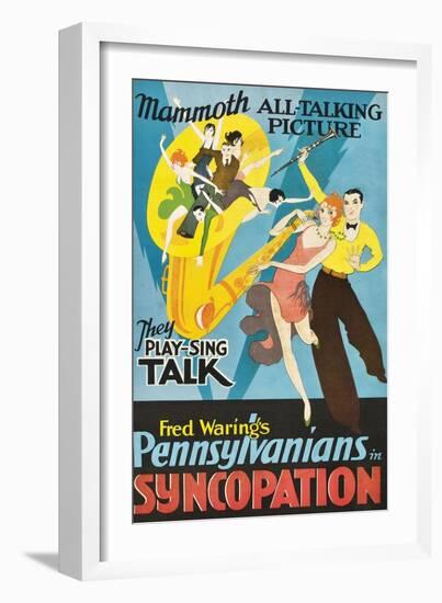 Syncopation-null-Framed Art Print