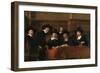 Syndics of the Drapers' Guild (The Sampling Official), 1662-Rembrandt van Rijn-Framed Giclee Print