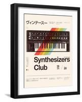 Synthesizers Club-Florent Bodart-Framed Giclee Print