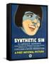 SYNTHETIC SIN, Colleen Moore, 1929.-null-Framed Stretched Canvas