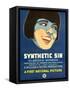 SYNTHETIC SIN, Colleen Moore, 1929.-null-Framed Stretched Canvas