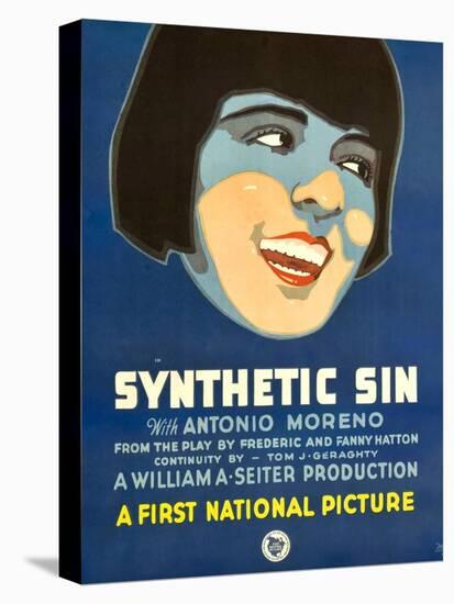 SYNTHETIC SIN, Colleen Moore, 1929.-null-Stretched Canvas