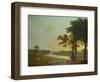 Syon House from Richmond Gardens-Richard Wilson-Framed Premium Giclee Print