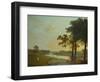 Syon House from Richmond Gardens-Richard Wilson-Framed Premium Giclee Print