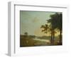 Syon House from Richmond Gardens-Richard Wilson-Framed Premium Giclee Print