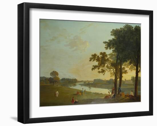 Syon House from Richmond Gardens-Richard Wilson-Framed Giclee Print