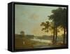 Syon House from Richmond Gardens-Richard Wilson-Framed Stretched Canvas