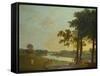 Syon House from Richmond Gardens-Richard Wilson-Framed Stretched Canvas