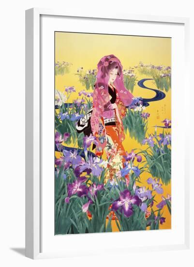 Syoubu-Haruyo Morita-Framed Art Print