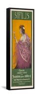 Syphilis-Ramon Casas-Framed Stretched Canvas