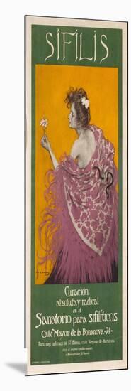 Syphilis-Ramon Casas-Mounted Giclee Print