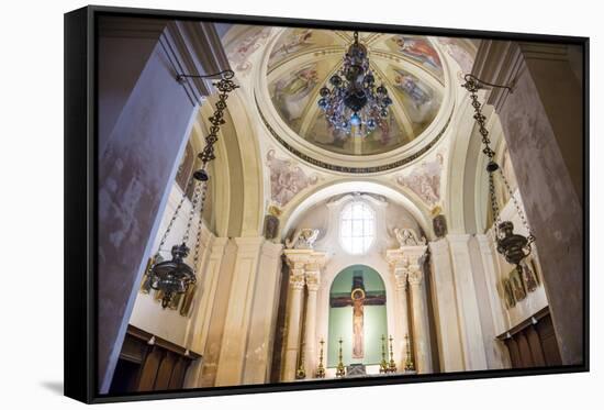 Syracuse Cathedral (Duomo Di Siracusa) Interior-Matthew Williams-Ellis-Framed Stretched Canvas