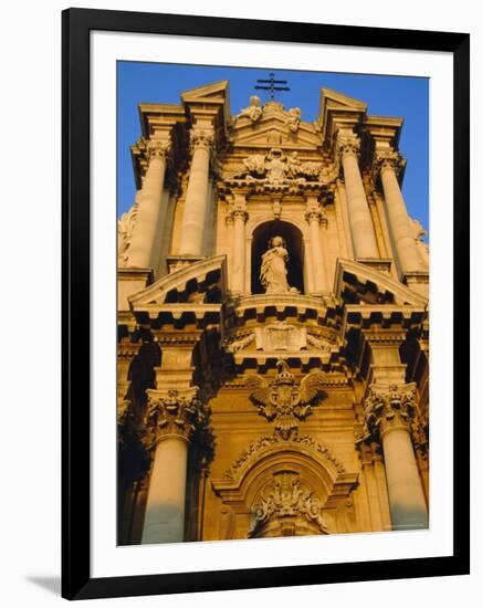 Syracuse Cathedral, Syracuse, Sicily, Italy, Europe-Sheila Terry-Framed Photographic Print