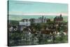 Syracuse, New York - Panoramic View of the University and Grounds-Lantern Press-Stretched Canvas