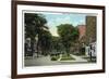 Syracuse, New York - Residences Along James Street-Lantern Press-Framed Art Print