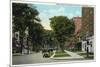 Syracuse, New York - Residences Along James Street-Lantern Press-Mounted Premium Giclee Print