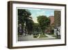 Syracuse, New York - Residences Along James Street-Lantern Press-Framed Art Print