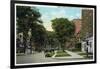 Syracuse, New York - Residences Along James Street-Lantern Press-Framed Art Print