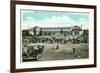 Syracuse, New York - State Fair Grounds and Entrance View-Lantern Press-Framed Art Print