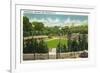 Syracuse, New York - Thornden Park Amphitheatre View-Lantern Press-Framed Premium Giclee Print