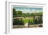 Syracuse, New York - Thornden Park Amphitheatre View-Lantern Press-Framed Art Print