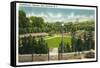 Syracuse, New York - Thornden Park Amphitheatre View-Lantern Press-Framed Stretched Canvas