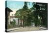 Syracuse, New York - View Down East Fayette Street-Lantern Press-Stretched Canvas