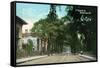 Syracuse, New York - View Down East Fayette Street-Lantern Press-Framed Stretched Canvas