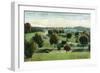 Syracuse, New York - View of Burnet Park-Lantern Press-Framed Art Print