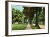 Syracuse, New York - View Up James Street-Lantern Press-Framed Art Print