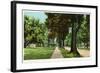 Syracuse, New York - View Up James Street-Lantern Press-Framed Art Print