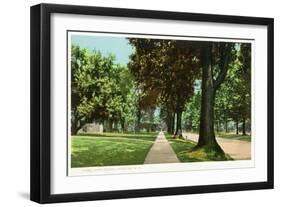 Syracuse, New York - View Up James Street-Lantern Press-Framed Art Print