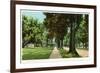 Syracuse, New York - View Up James Street-Lantern Press-Framed Art Print