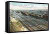 Syracuse Rail Yards-null-Framed Stretched Canvas