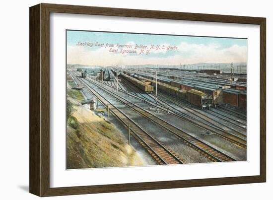 Syracuse Rail Yards-null-Framed Art Print