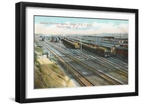 Syracuse Rail Yards-null-Framed Art Print