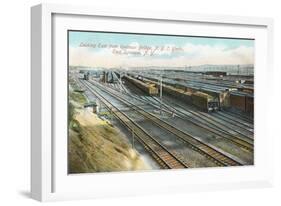 Syracuse Rail Yards-null-Framed Art Print