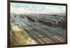 Syracuse Rail Yards-null-Framed Art Print