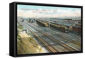 Syracuse Rail Yards-null-Framed Stretched Canvas