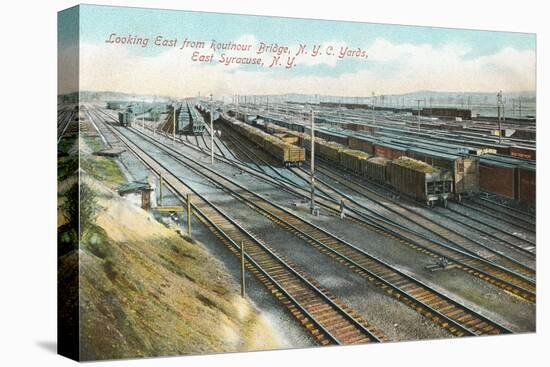 Syracuse Rail Yards-null-Stretched Canvas