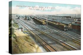 Syracuse Rail Yards-null-Stretched Canvas