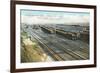 Syracuse Rail Yards-null-Framed Art Print