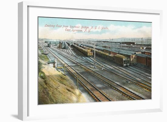 Syracuse Rail Yards-null-Framed Art Print