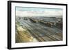 Syracuse Rail Yards-null-Framed Art Print